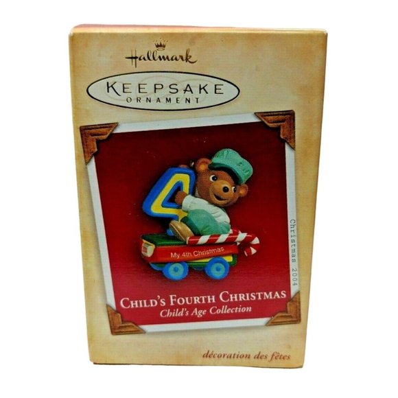 Hallmark Keepsake Childs Fourth Christmas Dated 2004 Christmas Ornament - Picture 8 of 12